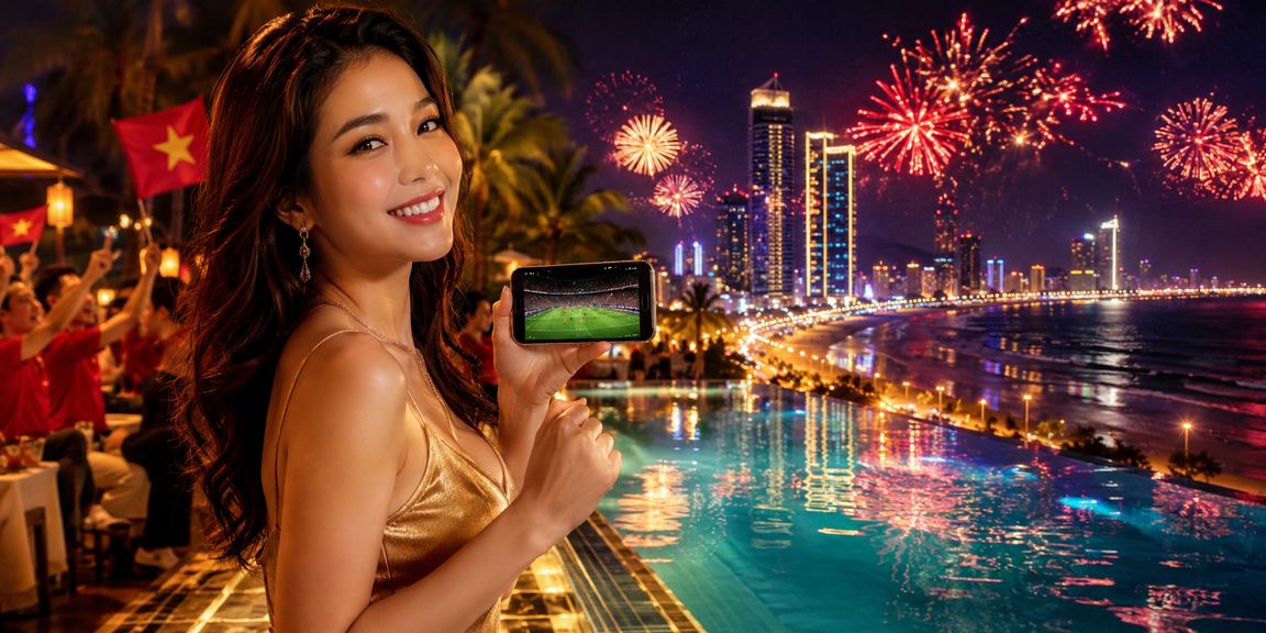 Không khí cá cược thể thao sôi động tại Việt Nam với màn hình hiển thị tỷ lệ kèo